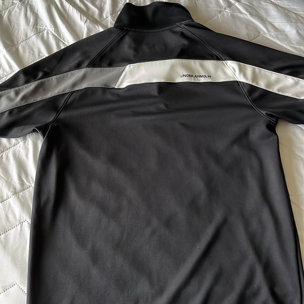 Black Under Armour Dri-fit polo size Large - Picture 2 of 2